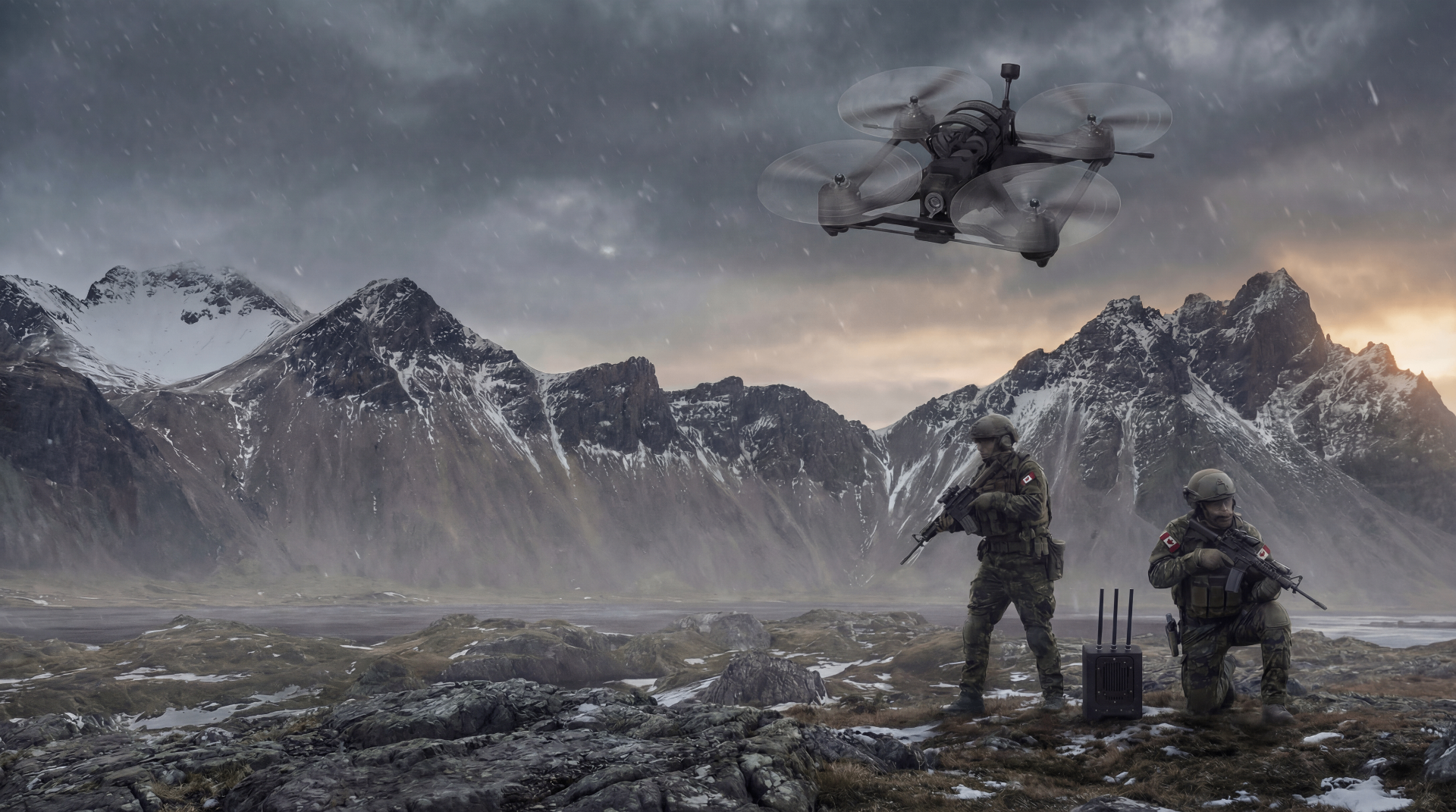 AirMetal Robotics systems in a cold-weather operating environment