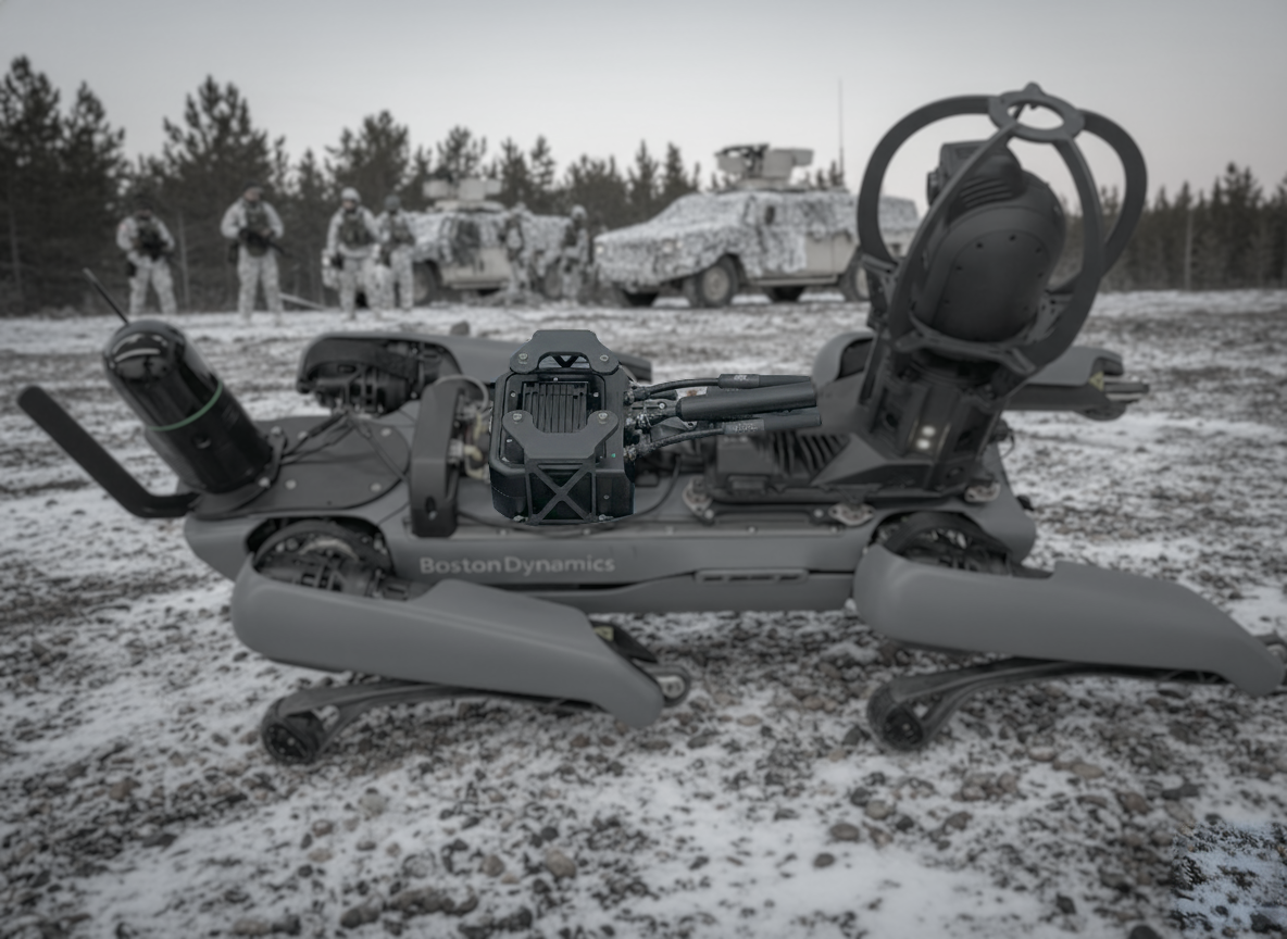 TacMesh — built in Canada by AirMetal Robotics